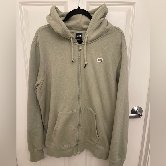The North Face Men’s Simple Logo Fleece Full-Zip Hoodie - Picture 1 of 15